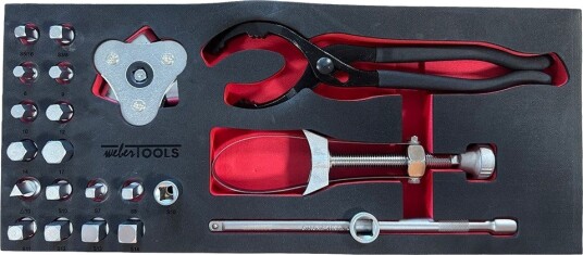 Oljefilterbeholdersett Weber Tools WT 1922