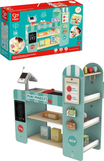 Hape Smart Play Shop Green One Size