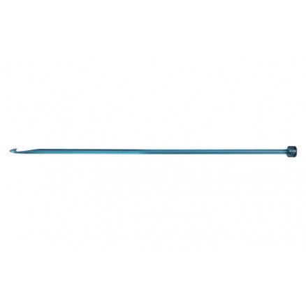KnitPro Trendz Enkel heklenål i akryl 30 cm 5,50 mm turkis for tunisisk hekling hekling
