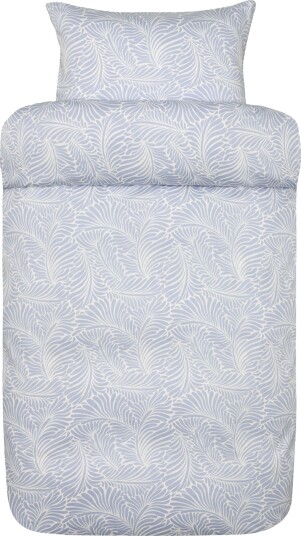 Høie Of Scandinavia Høie sengetøy 140x200 cm Bella Zen blue 100 % sengetøy i bomullssateng