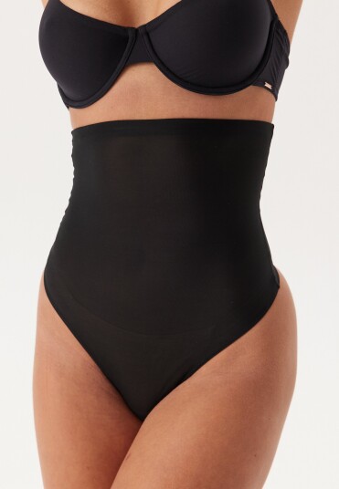 Magic Truser Hi Waist Thong Svart polyester XX-Large Dame Magic Truser Hi Waist Thong Svart polyester XX-Large Dame