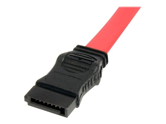 StarTech 20in Slimline SATA to SATA with LP4 Power Cable Adapter - slim SATA Adapter - slimline Adapter - slim SATA to SATA (SLSATAF20) - SATA-kabel -