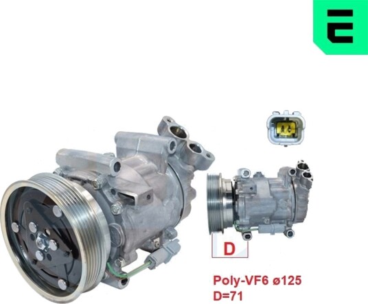 AC-kompressor ERA 670188