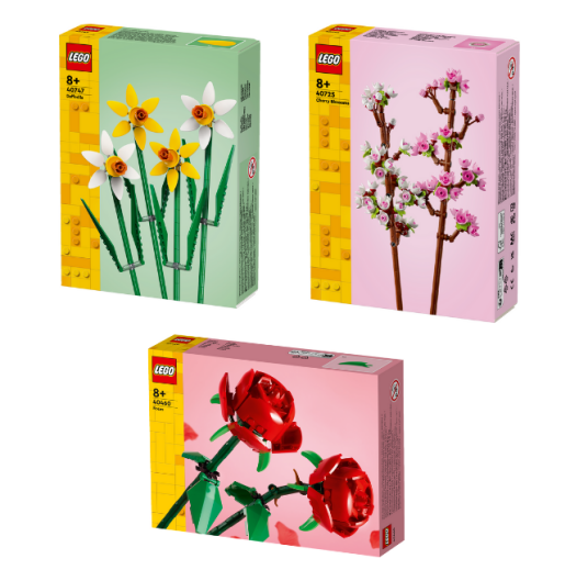 LEGO Le Flowers Flowers Bundle 1