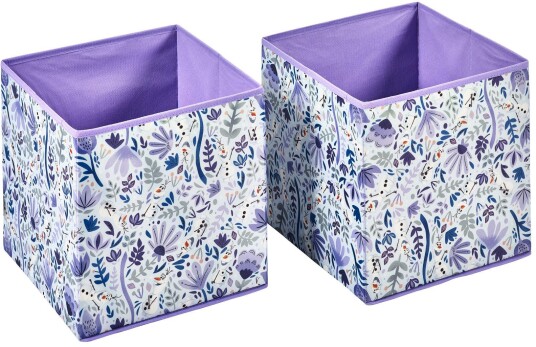 Disney Frozen Oppbevaringskasser 2-Pack Lilla