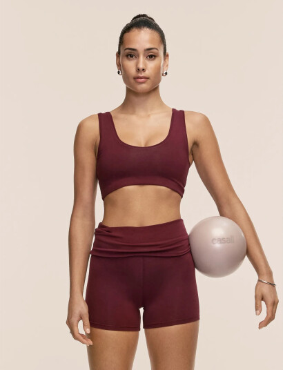 Casall Sublime Fling Bralette Burgundy S Casall Sublime Fling Bralette Burgundy S