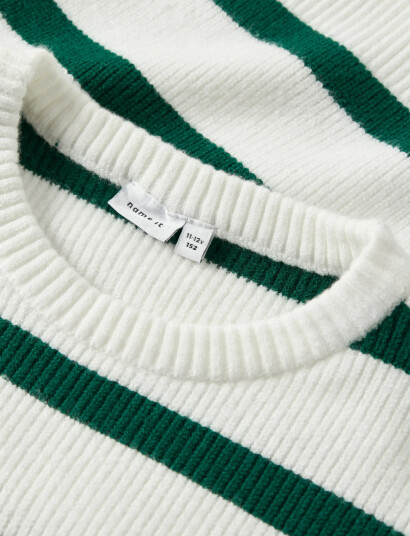 name it Nkfvnilla Ls Sh Knit Green 116
