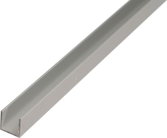 Alberts Profil U Aluminium 1000/20x8mm