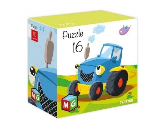 Puslespill 16 Biter Traktor Multigra Puslespill 16 Biter Traktor Multigra