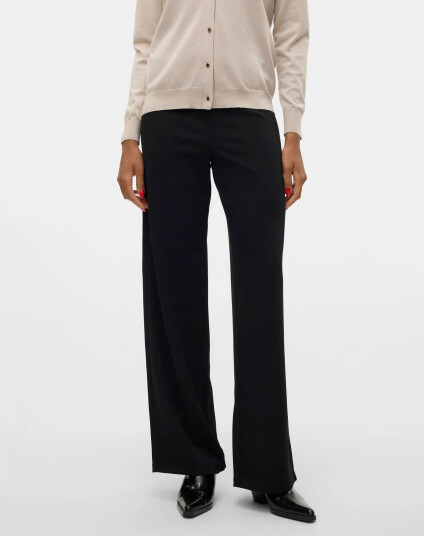 Vero Moda Vmberlin Zamira Mw Wide Pant Noos Black L x 30 Vero Moda Vmberlin Zamira Mw Wide Pant Noos Black L x 30