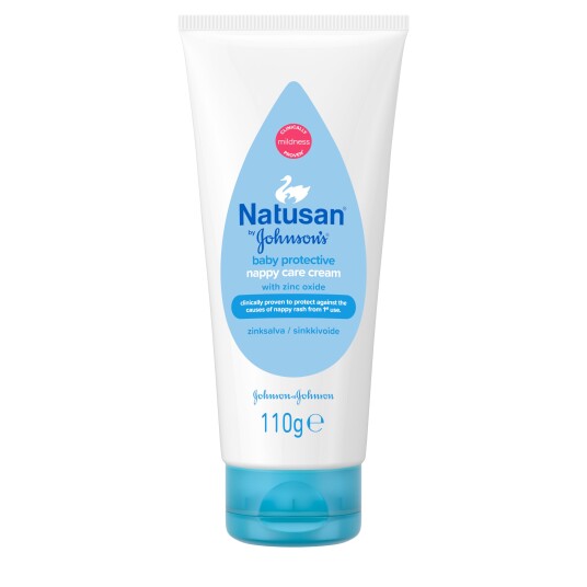 Natusan By Johnson's Nappy Care Cream With Zinc 110g Natusan By Johnson's Nappy Care Cream With Zinc 110g