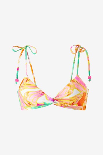 Seafolly Bikini BH Twisted Front Bralette Rosa