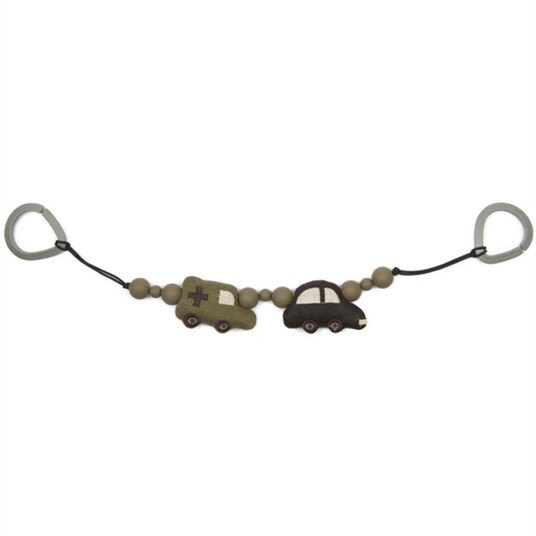 Smallstuff Barnevognskjede Engine Dark Mole/Green Smallstuff Barnevognskjede Engine Dark Mole/Green