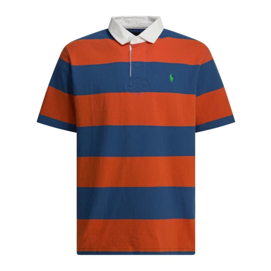 Polo Ralph Lauren The Iconic Rugby Shirt Orange M Polo Ralph Lauren The Iconic Rugby Shirt Orange M