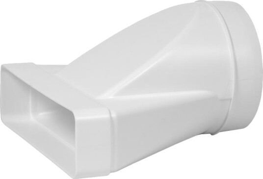 Europlast Adapter rund til flat 220x55mm / Ø125mm Europlast Adapter rund til flat 220x55mm / Ø125mm