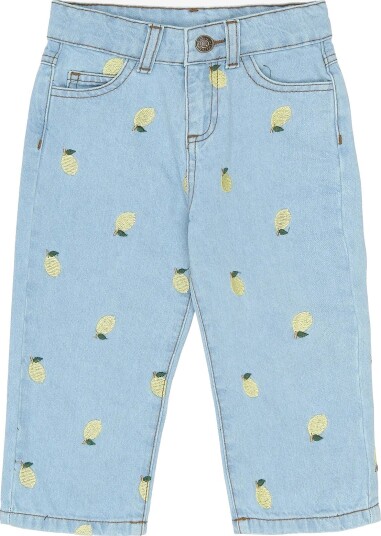 THE NEW SIBLINGS Tnstsaja Regular Fit Jeans LIGHT BLUE DENIM EMB 80