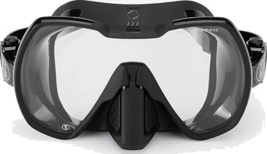 Fourth Element Seeker dykkermaske Svart