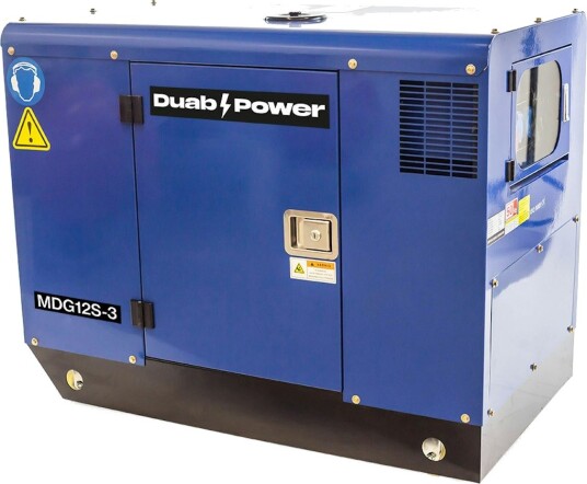 Duab-Power Strømaggregat Mdg12s-3 3-Fas Diesel Stillegående Duab-Power Strømaggregat Mdg12s-3 3-Fas Diesel Stillegående
