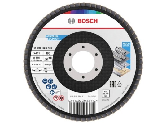 Bosch Accessories 2608626171 Metalskive Til Slibning Diameter 115 Mm 15 Stk