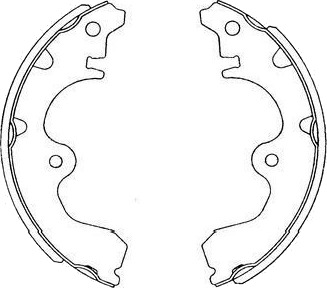 KAVO PARTS KBS-9902 Bremsesko sett KAVO PARTS KBS-9902 Bremsesko sett