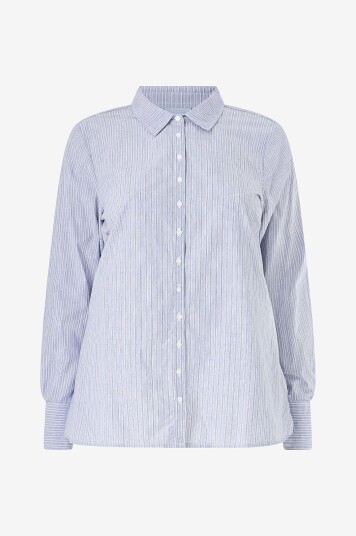 Zhenzi Skjorte Zh sofi 1064 blouse L/S Blå