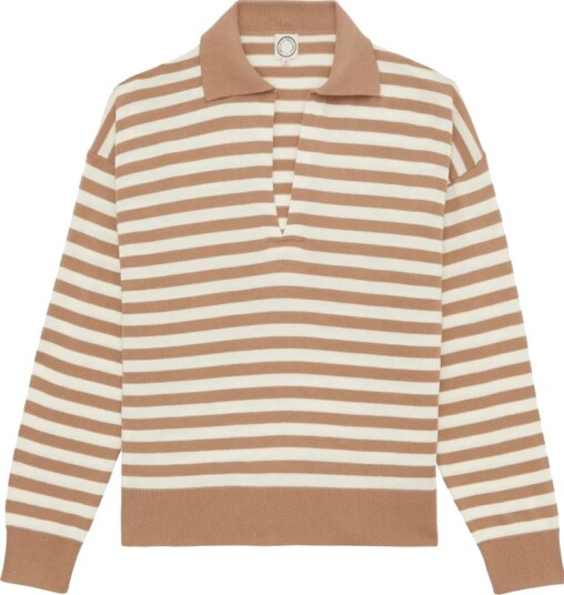 Ines de la Fressange Paris Dame Strikkevarer Beige L,