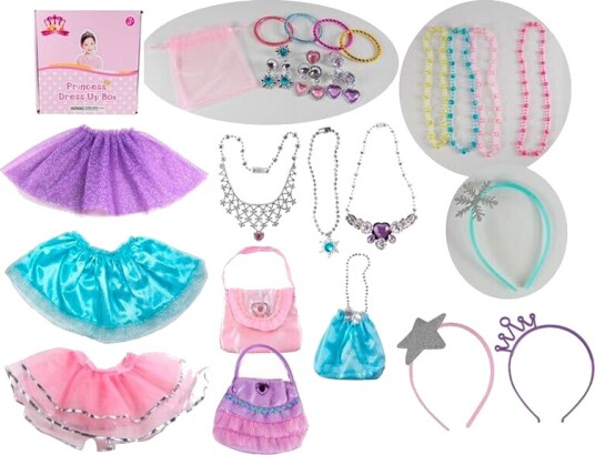 Princess All-in-One Kostyme 3+ år Princess All-in-One Kostyme 3+ år