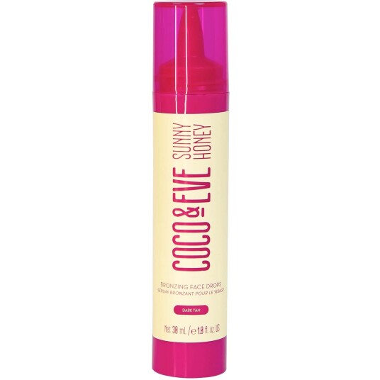 Coco & Eve Sunny Honey Bronzing Face Drops Dark Tan Selvbruning Coco & Eve Sunny Honey Bronzing Face Drops Dark Tan Selvbruning