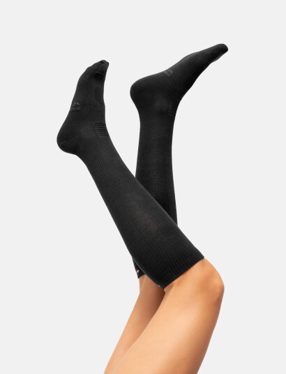 Danish Endurance Organic Compression Socks 1 Pack Black 39 42