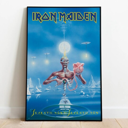 Iron Maiden Plakat Seventh Son of a Seventh Son - 91,5 x 61 cm