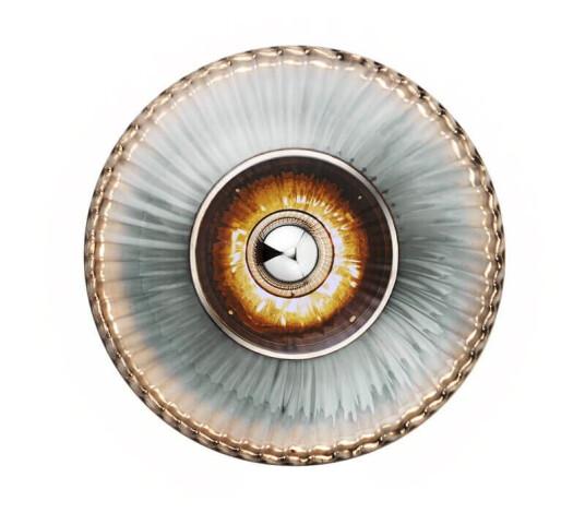 Design by Us New Wave Optic XL Wall Lamp - Smoke Design by Us New Wave Optic XL Wall Lamp - Smoke
