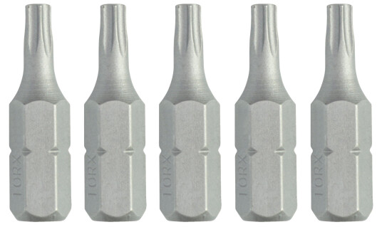 Dewalt T20 Torx-bits 25mm 5-pakning med Torsion