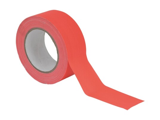 Neon Gaffa Tape 50mm x 25m Neon Orange