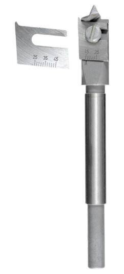 kwb Kwb innstillbart flatbor med sentreringsspiss 15-45 mm kwb Kwb innstillbart flatbor med sentreringsspiss 15-45 mm