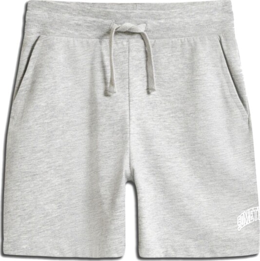 Sometime Soon Ocean Shorts til barn grey melange 140 140