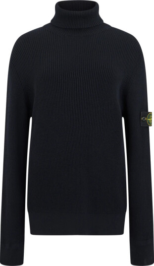 Stone Island Herre Strikkevarer Svart L,