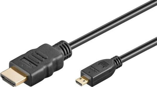 Pro Høyhastighets Micro HDMI 2.0 Kabel 3m - Svart