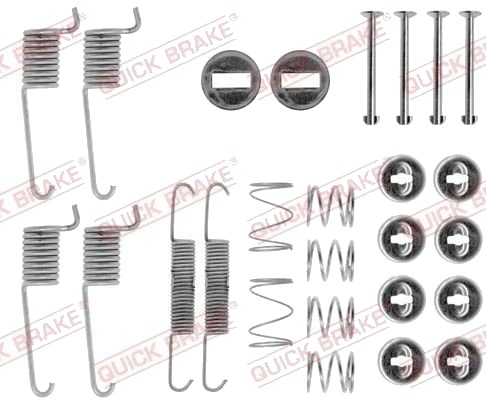 Tilbehørsett, bremsesko QUICK BRAKE 105-0714