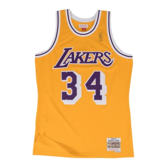 Mitchell & Ness Herre Sport Gul M