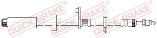 Bremseslange QUICK BRAKE 32.824