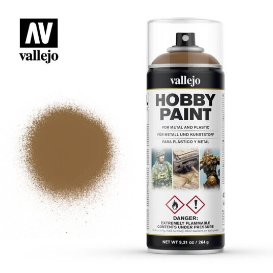 Vallejo Hobby Paint Leather Brown 400ml