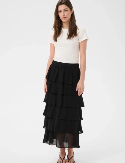 Part Two Bibbipw Skirt   Black   40