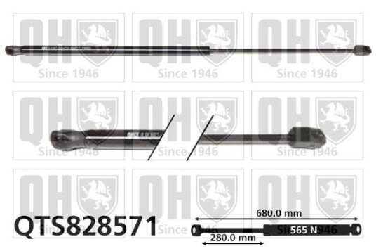 Baklukedemper QUINTON HAZELL QTS828571