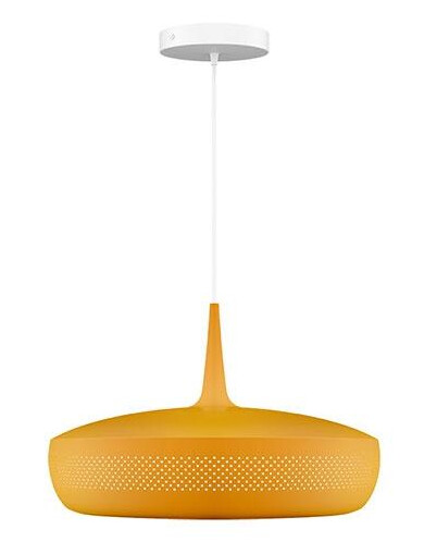 Umage Clava Dine Taklampe med Rosett Gul/ Hvit