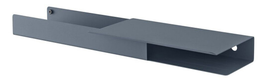 Muuto Folded platform hylle 62 x 5,4 cm Blue-Grey Muuto Folded platform hylle 62 x 5,4 cm Blue-Grey