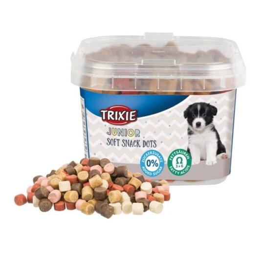Trixie Junior Soft Snack Dots med Omega-3 140g - Hundesnacks Trixie Junior Soft Snack Dots med Omega-3 140g - Hundesnacks