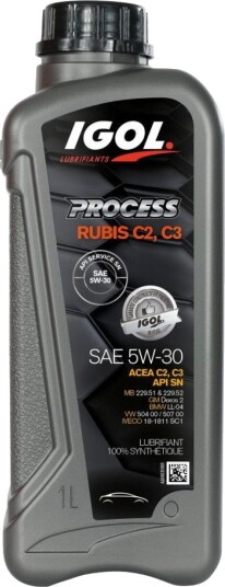 Motorolje IGOL PROCESS RUBIS C2, C3 5W-30 1L
