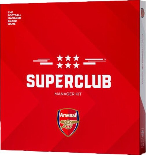 Superclub Arsenal Manager Kit Brettspill Engelsk