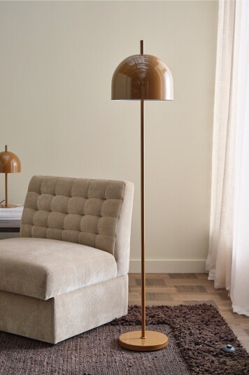 Ellos Home Gulvlampe Otis Brun