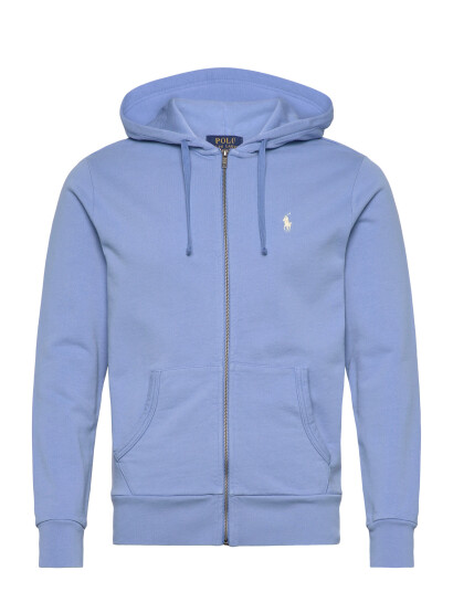 Polo Ralph Lauren Loopback Fleece Full Zip Hoodie Blue XXL